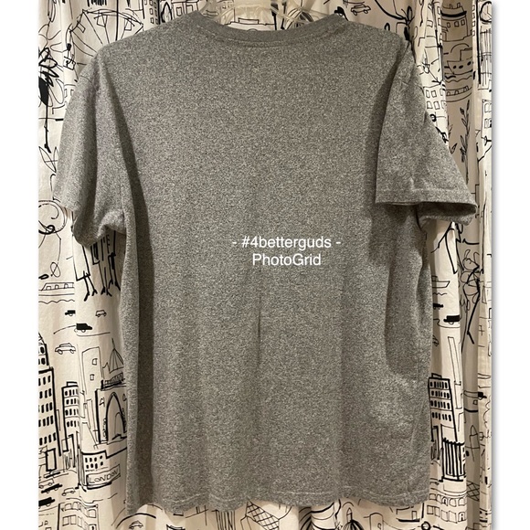 Ecko Unltd. Short Sleeve V-neck TeeHeather Gray T-shirt Size 2X 2XL - Picture 2 of 16